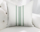 Sabine Striped Reversible Indoor/Outdoor Square Pillow