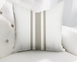 Sabine Striped Reversible Indoor/Outdoor Square Pillow