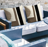 Sadia Spun Polyester Square Indoor/Outdoor Throw Pillow