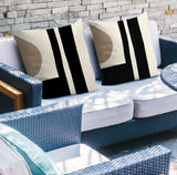 Sadia Spun Polyester Indoor/Outdoor Throw Pillow