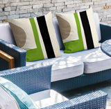 Sadia Spun Polyester Square Indoor/Outdoor Throw Pillow