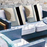 Sadia Spun Polyester Indoor/Outdoor Throw Pillow
