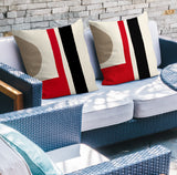 Sadia Spun Polyester Square Indoor/Outdoor Throw Pillow