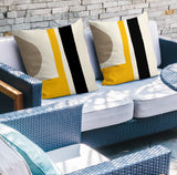 Sadia Spun Polyester Square Indoor/Outdoor Throw Pillow