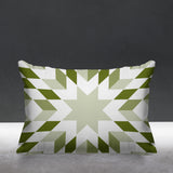 Saki Outdoor Reversible Throw Rectangular Pillow