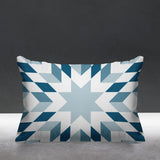 Saki Outdoor Reversible Throw Rectangular Pillow