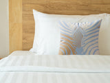 Salie Zebra Faux Suede Square Indoor Pillow
