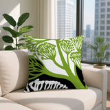 Sally Floral Reversible Indoor/Outdoor Square Pillow