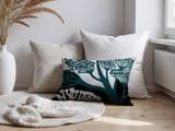 Sally Floral Reversible Indoor/Outdoor Square Pillow