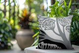 Sally Floral Reversible Indoor/Outdoor Square Pillow