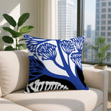 Sally Floral Reversible Indoor/Outdoor Square Pillow