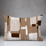Samie Patchwork  Indoor/Outdoor Reversible Rectangular Pillow