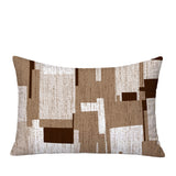 Samie Patchwork  Indoor/Outdoor Reversible Rectangular Pillow