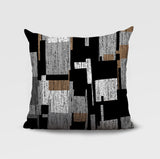 Samie Patchwork  Indoor/Outdoor Reversible Square Pillow