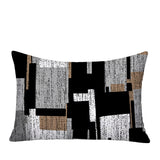 Samie Patchwork  Indoor/Outdoor Reversible Rectangular Pillow