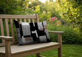 Samie Patchwork  Indoor/Outdoor Reversible Rectangular Pillow