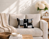 Samie Patchwork  Indoor/Outdoor Reversible Rectangular Pillow