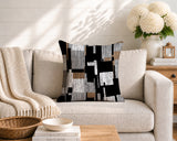 Samie Patchwork  Indoor/Outdoor Reversible Square Pillow