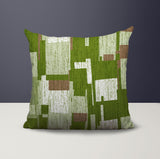 Samie Patchwork  Indoor/Outdoor Reversible Square Pillow