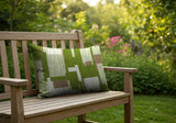 Samie Patchwork  Indoor/Outdoor Reversible Rectangular Pillow