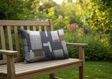 Samie Patchwork  Indoor/Outdoor Reversible Rectangular Pillow