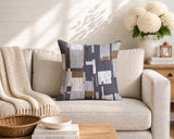 Samie Patchwork  Indoor/Outdoor Reversible Square Pillow