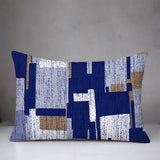 Samie Patchwork  Indoor/Outdoor Reversible Rectangular Pillow