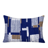 Samie Patchwork  Indoor/Outdoor Reversible Rectangular Pillow