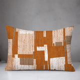 Samie Patchwork  Indoor/Outdoor Reversible Rectangular Pillow