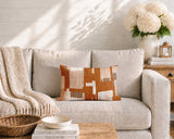 Samie Patchwork  Indoor/Outdoor Reversible Rectangular Pillow