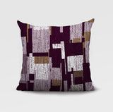 Samie Patchwork  Indoor/Outdoor Reversible Square Pillow