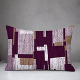 Samie Patchwork  Indoor/Outdoor Reversible Rectangular Pillow