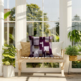 Samie Patchwork  Indoor/Outdoor Reversible Square Pillow