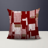 Samie Patchwork  Indoor/Outdoor Reversible Square Pillow