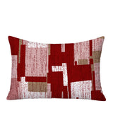 Samie Patchwork  Indoor/Outdoor Reversible Rectangular Pillow