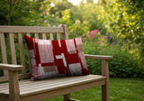 Samie Patchwork  Indoor/Outdoor Reversible Rectangular Pillow