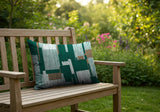 Samie Patchwork  Indoor/Outdoor Reversible Rectangular Pillow