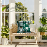Samie Patchwork  Indoor/Outdoor Reversible Square Pillow