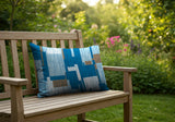 Samie Patchwork  Indoor/Outdoor Reversible Rectangular Pillow