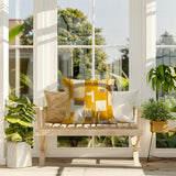 Samie Patchwork  Indoor/Outdoor Reversible Square Pillow