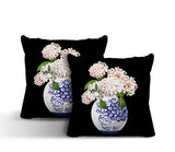 Sana Abstract Reversible Indoor/Outdoor Square Pillow