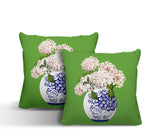 Sana Abstract Reversible Indoor/Outdoor Square Pillow