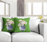 Sana Abstract Reversible Indoor/Outdoor Square Pillow