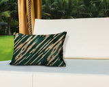 Sana Abstract Reversible Indoor/Outdoor Rectangular Pillow