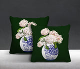 Sana Abstract Reversible Indoor/Outdoor Square Pillow