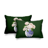 Sana Abstract Reversible Indoor/Outdoor Rectangular Pillow