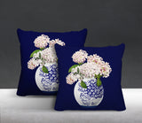 Sana Abstract Reversible Indoor/Outdoor Square Pillow