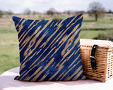 Sana Abstract Reversible Indoor/Outdoor Square Pillow