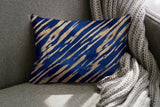 Sana Abstract Reversible Indoor/Outdoor Rectangular Pillow