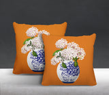 Sana Abstract Reversible Indoor/Outdoor Square Pillow